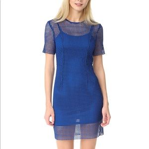 NWT Diane Von Furstenberg Chain Lace Dress